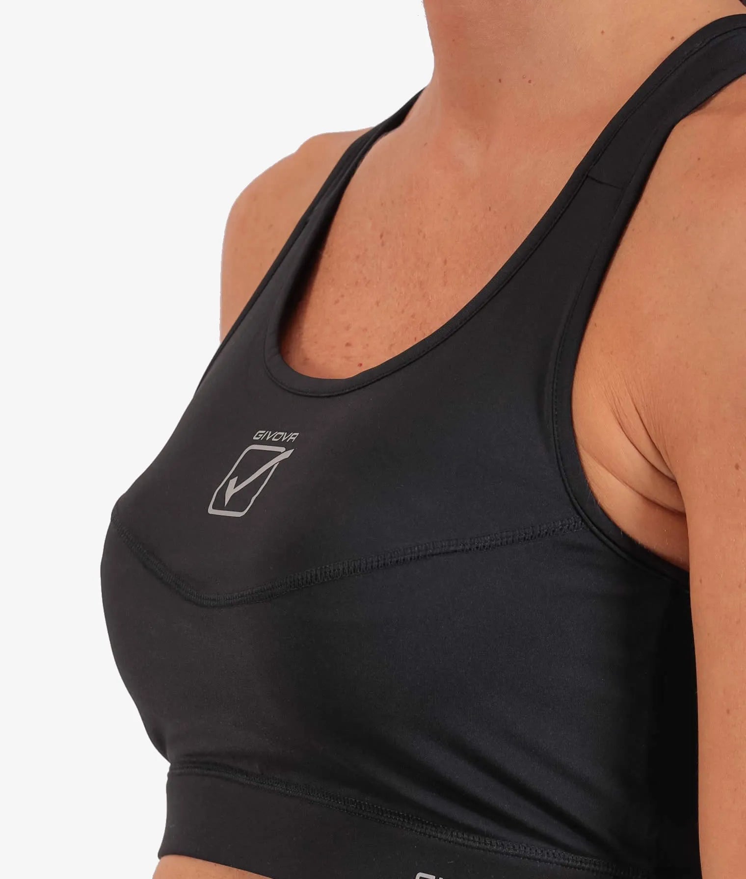 Bra Spóirt Givova Top Donna Black XS