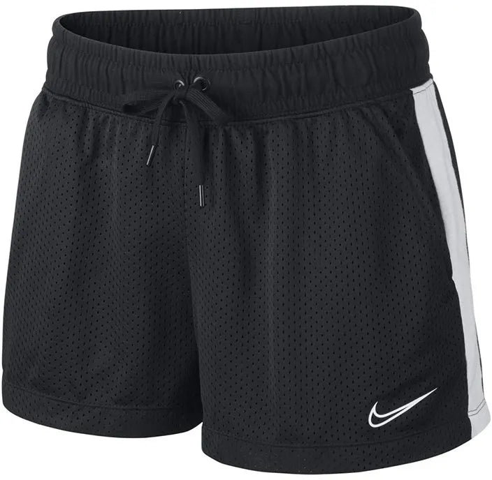 Kvinnors shorts nike mesh kort svart, s
