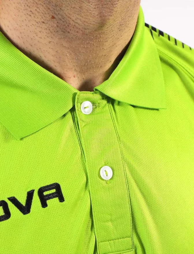 Léine Polo Spóirt Givova Apple Green 2xl