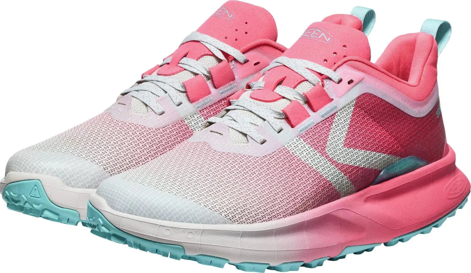 Damesschoenen Keen WMNS 450 DIRT WP Rouge Red/Star White Wit 41