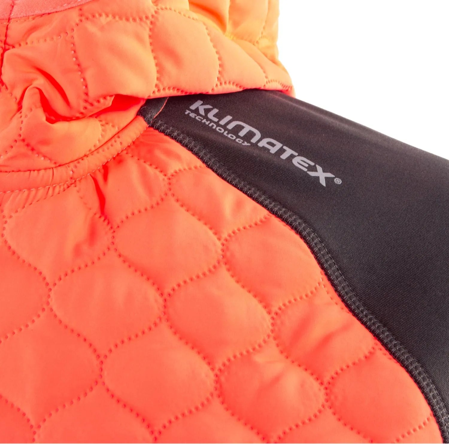 Kvinders sweatshirt Klimatex Romy Black-Orange, XS