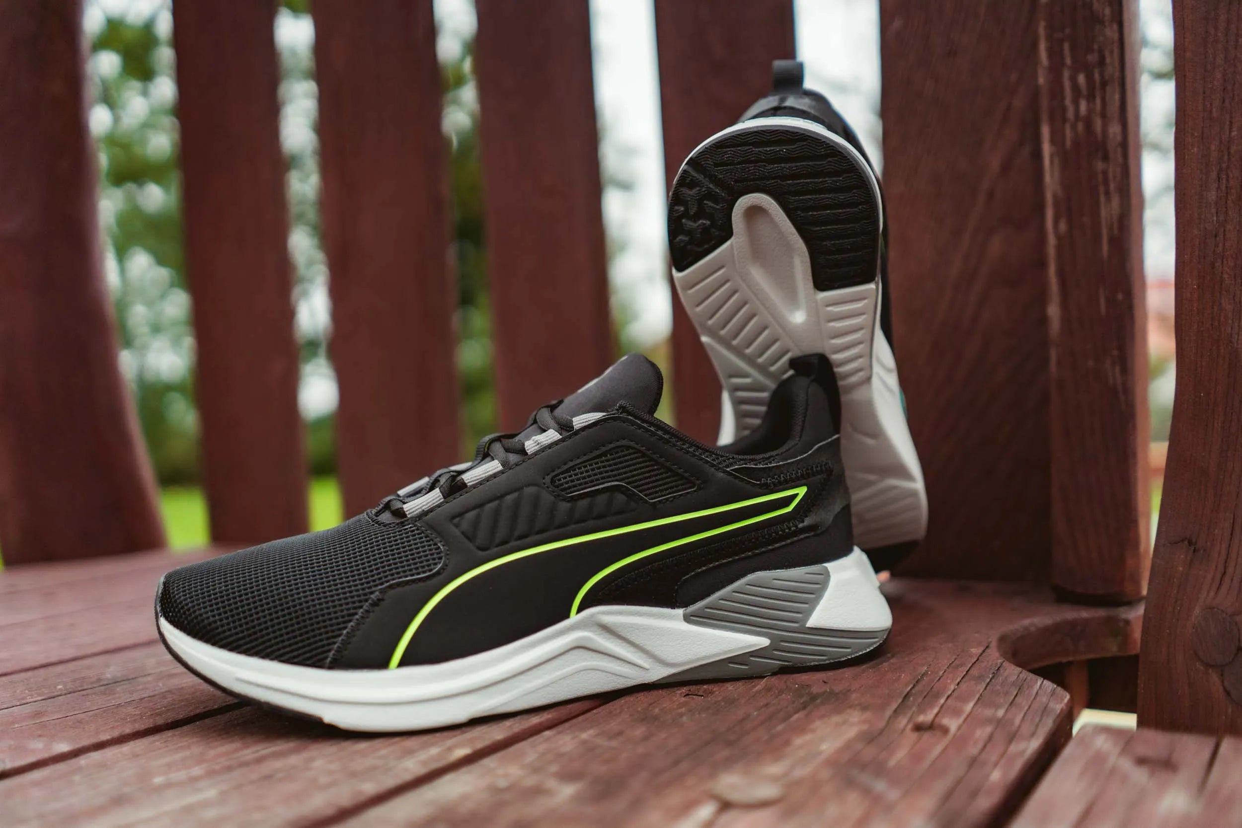 PUMA XT Sneakers Mężczyźni - czarny/zielony/szary, rozmiar 40