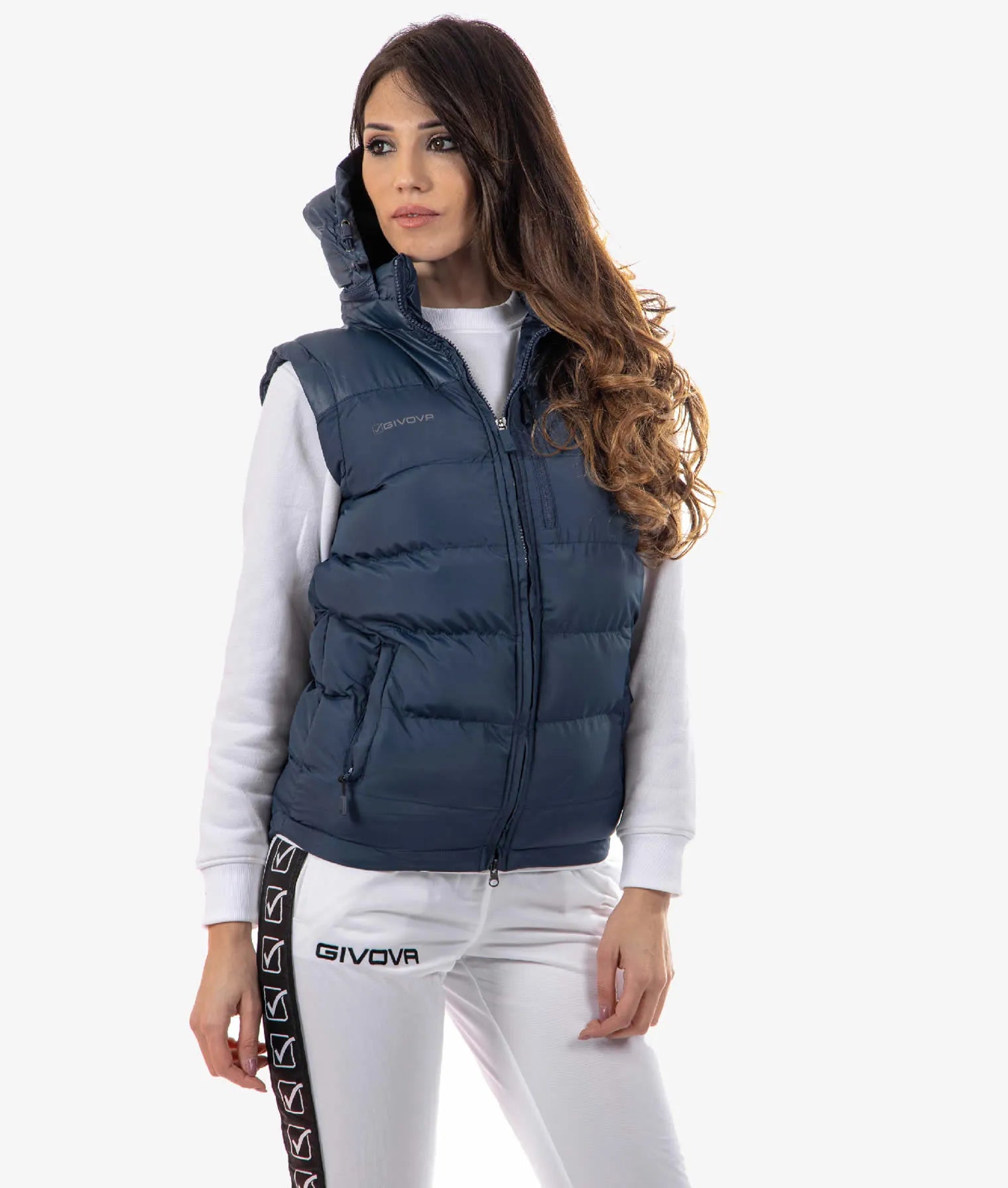 Winterweste Givova Prime Blue L.