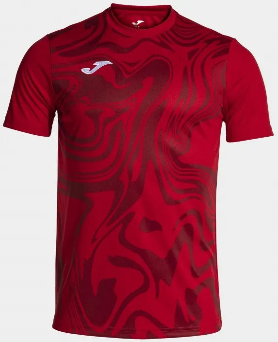 Joma Lion II Sport T -shirt Red 3xs - prodyšné a lehké