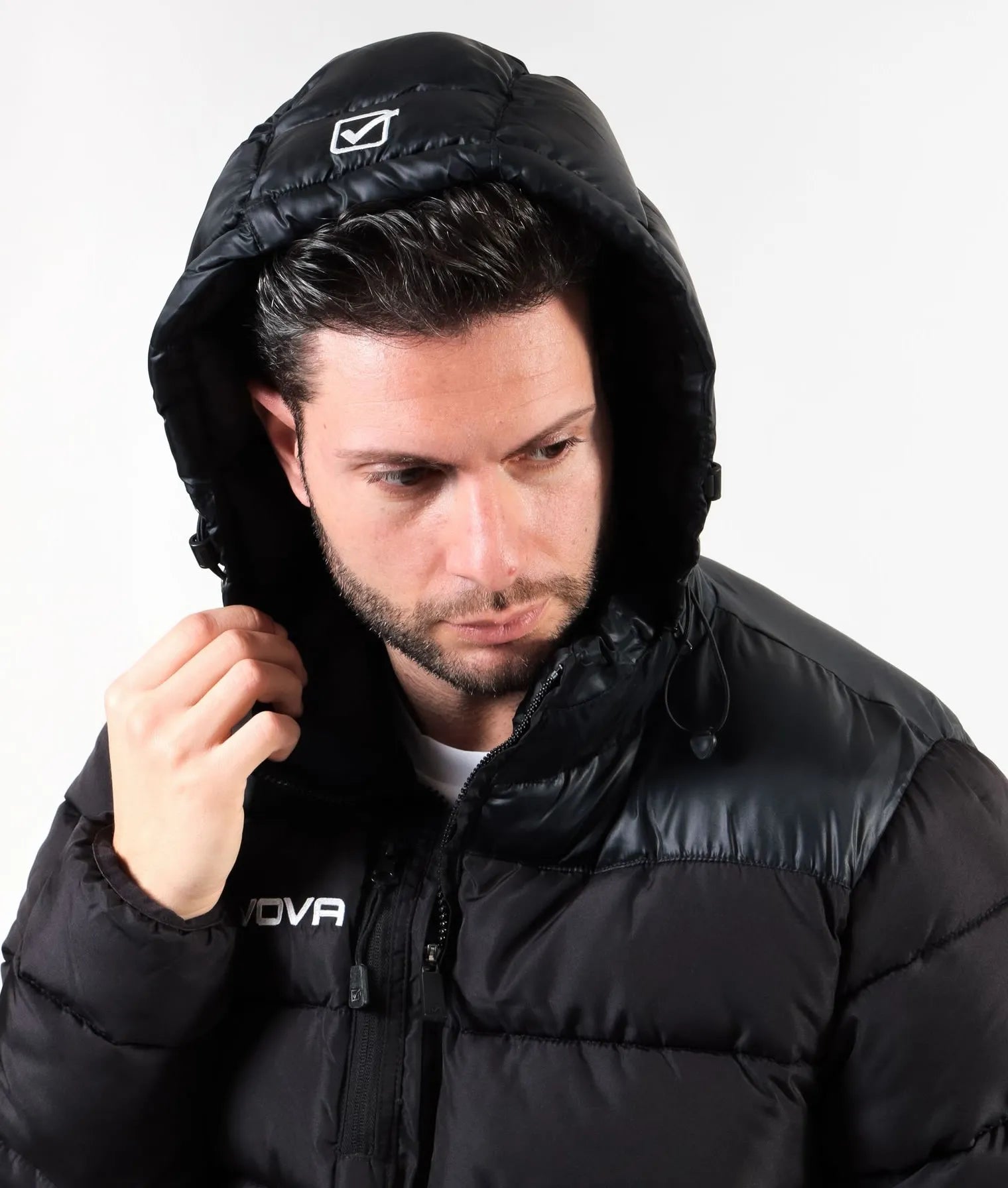 Mænds vinterfrakke Givova Black Black XL