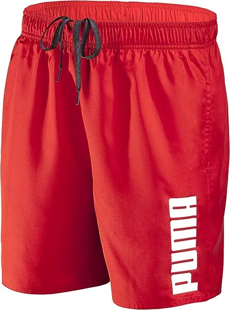 Zwemshorts puma hen nuoto a metà rood rood l