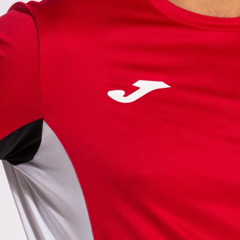 Joma Danubio II SportsSet 2xs - červená/čierna/biela, priedušná