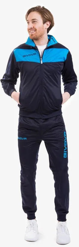 Sports Set Givova Visa Triacetato Blue/Turquoise 3xl