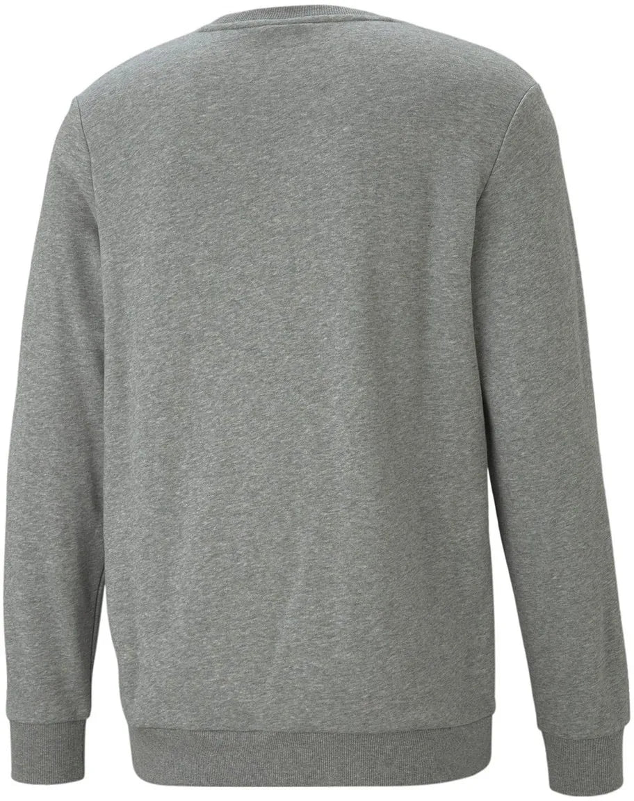 Puma Men Essential Big Logo Crew Sweatshirt Grijs Grijs S