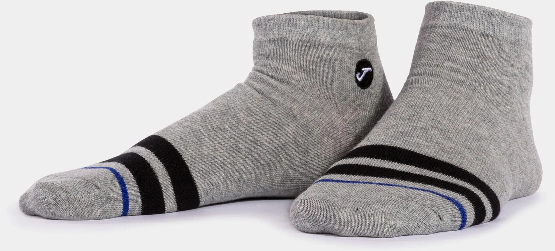 Joma Beta Socks White-Gray-Black 43-46: respirant et durable