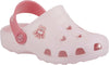 Children's Slippers Coqui Little Frog Pale Pink & Lt. Fuchsia 27-28