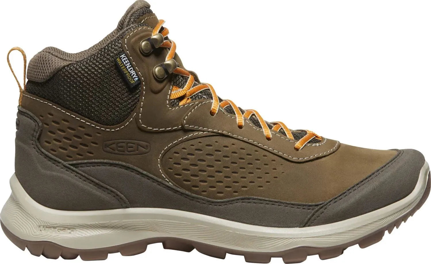 Dames Leren Schoenen Keen Wmns Terradora Explorer Mid WP Canteen/Curry Brown 36