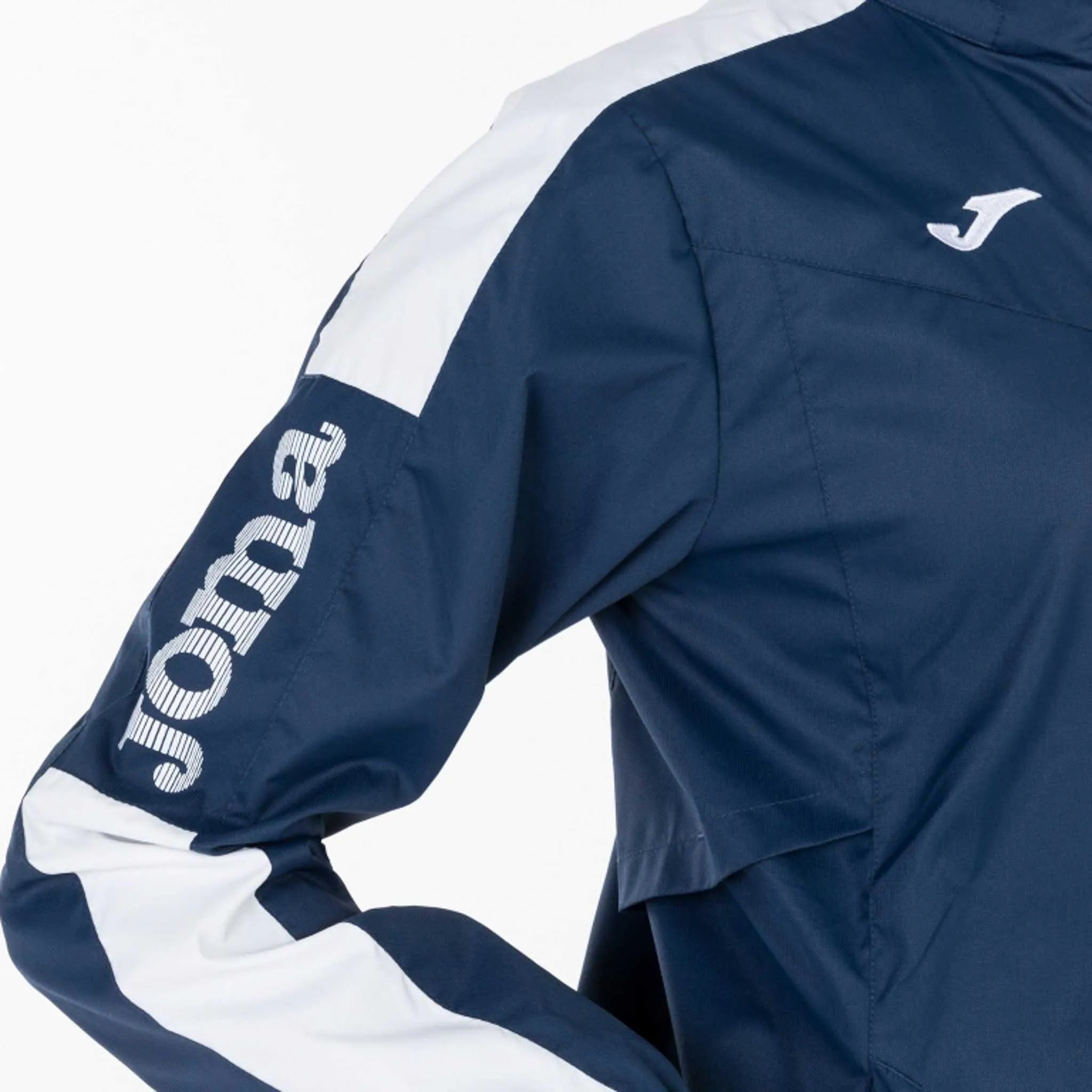 Women's jacket joma rainjacket championschip iv navy-white blue xl
