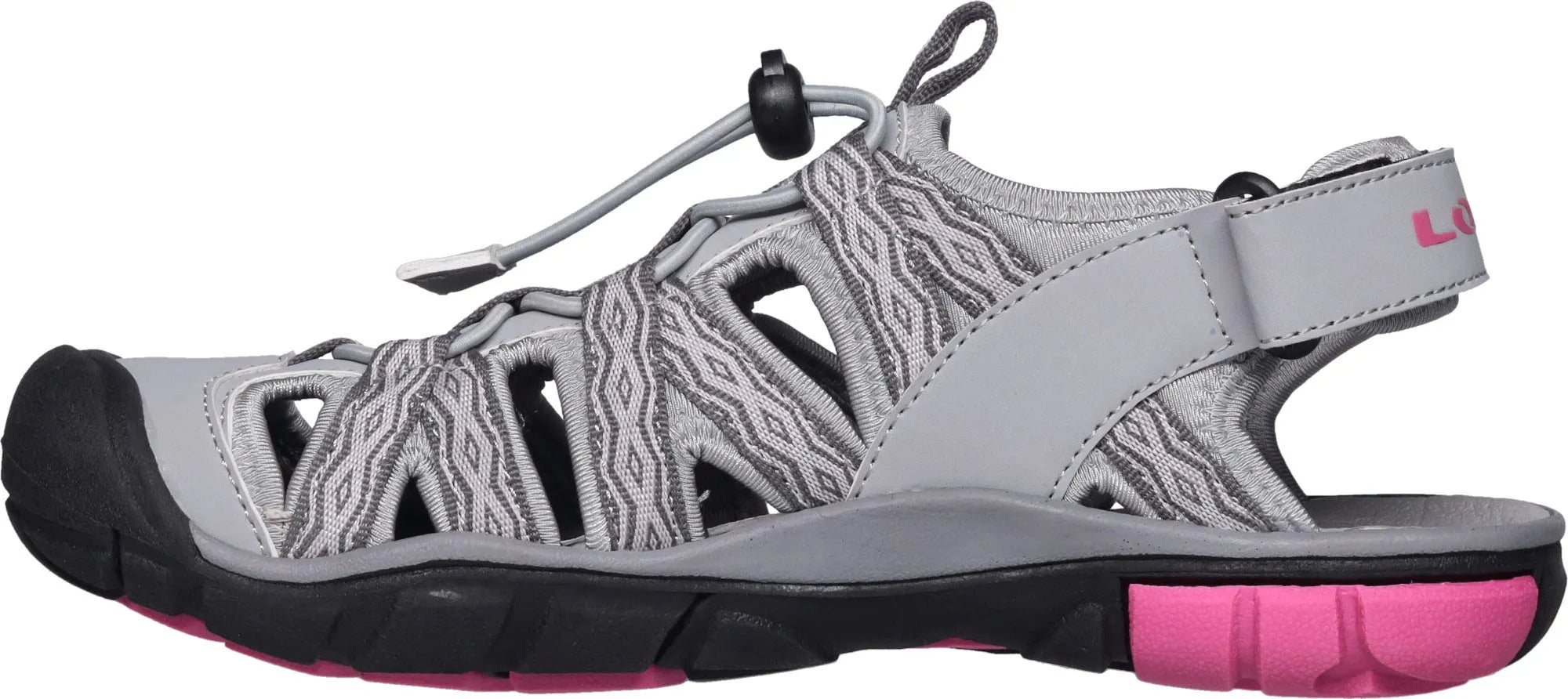 Damessanden loap acona grijs-roze grijs 39