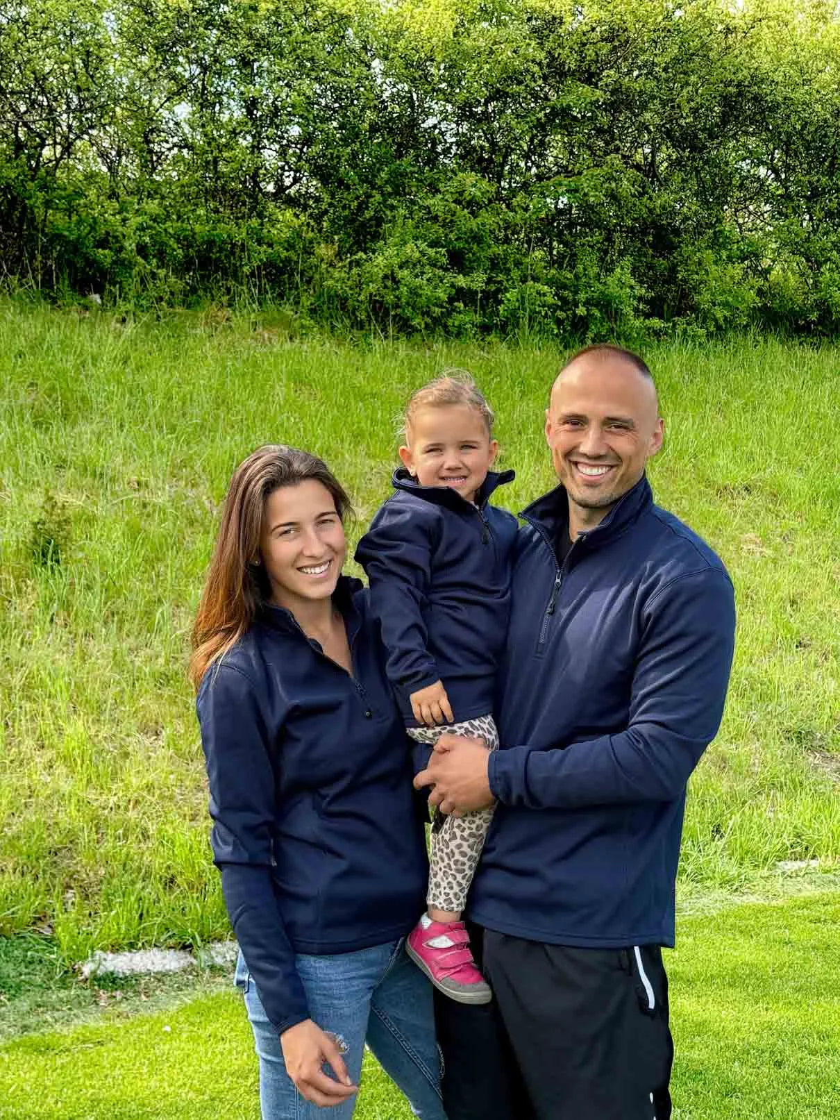 Pull pour enfants Navy Quarter Zip - Soft & Durable 110-116