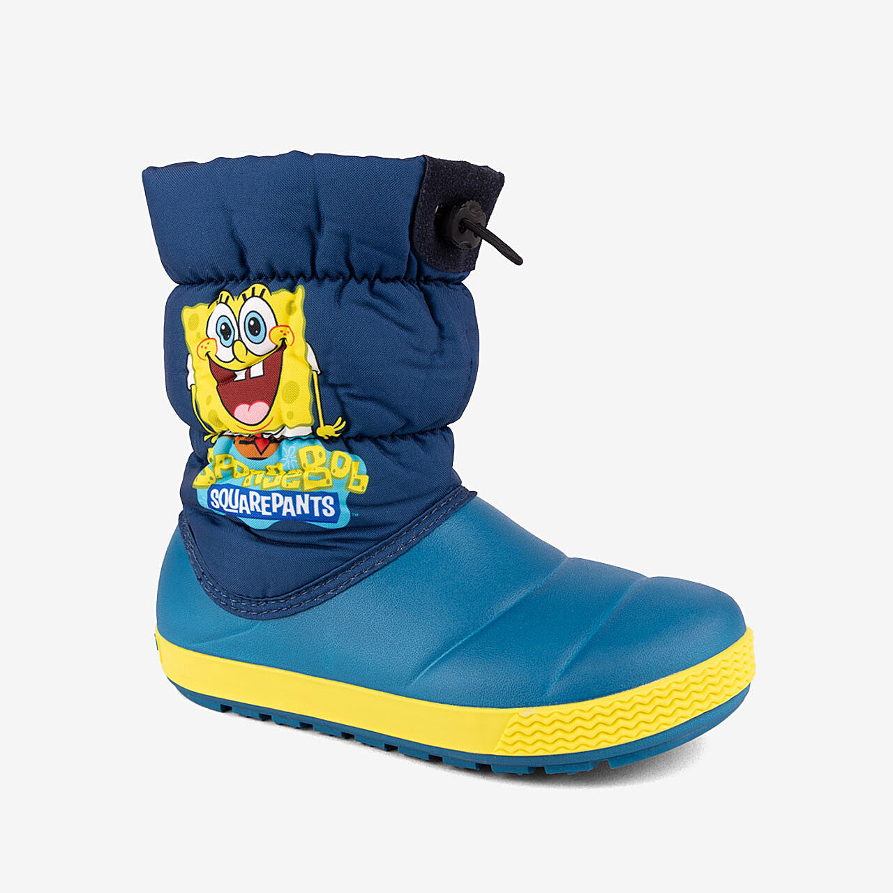 Botas de Inverno Infantil COQUI MIKA Azul Oceano/SB Amarelo SB Bob Esponja 34