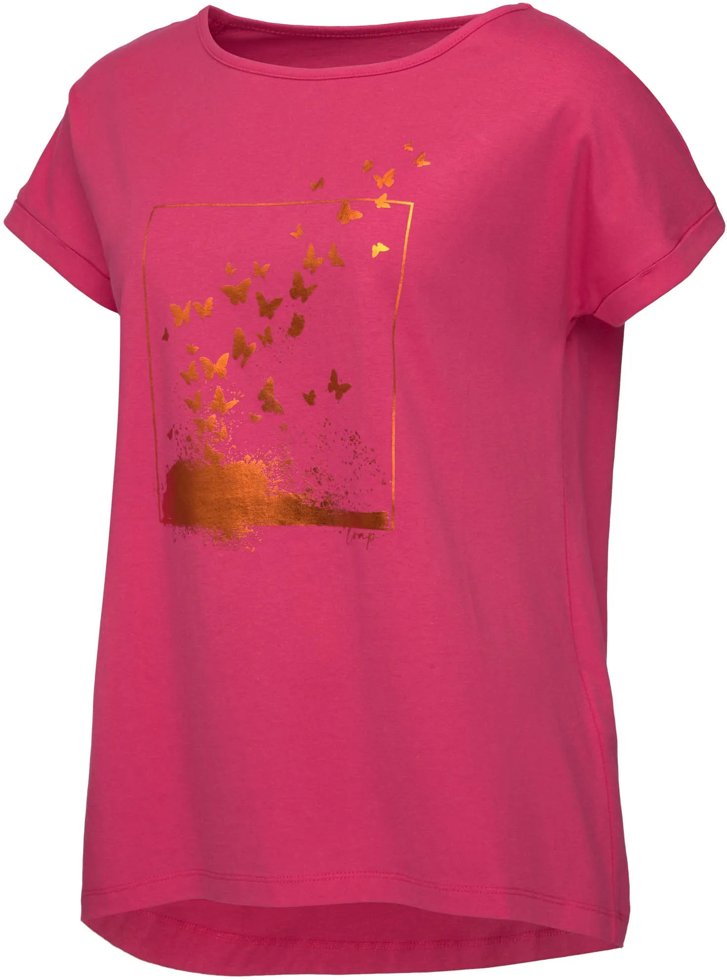 Ladies T -Shirt Lap Bazala Pnk L - Miękka bawełna, idealne dopasowanie