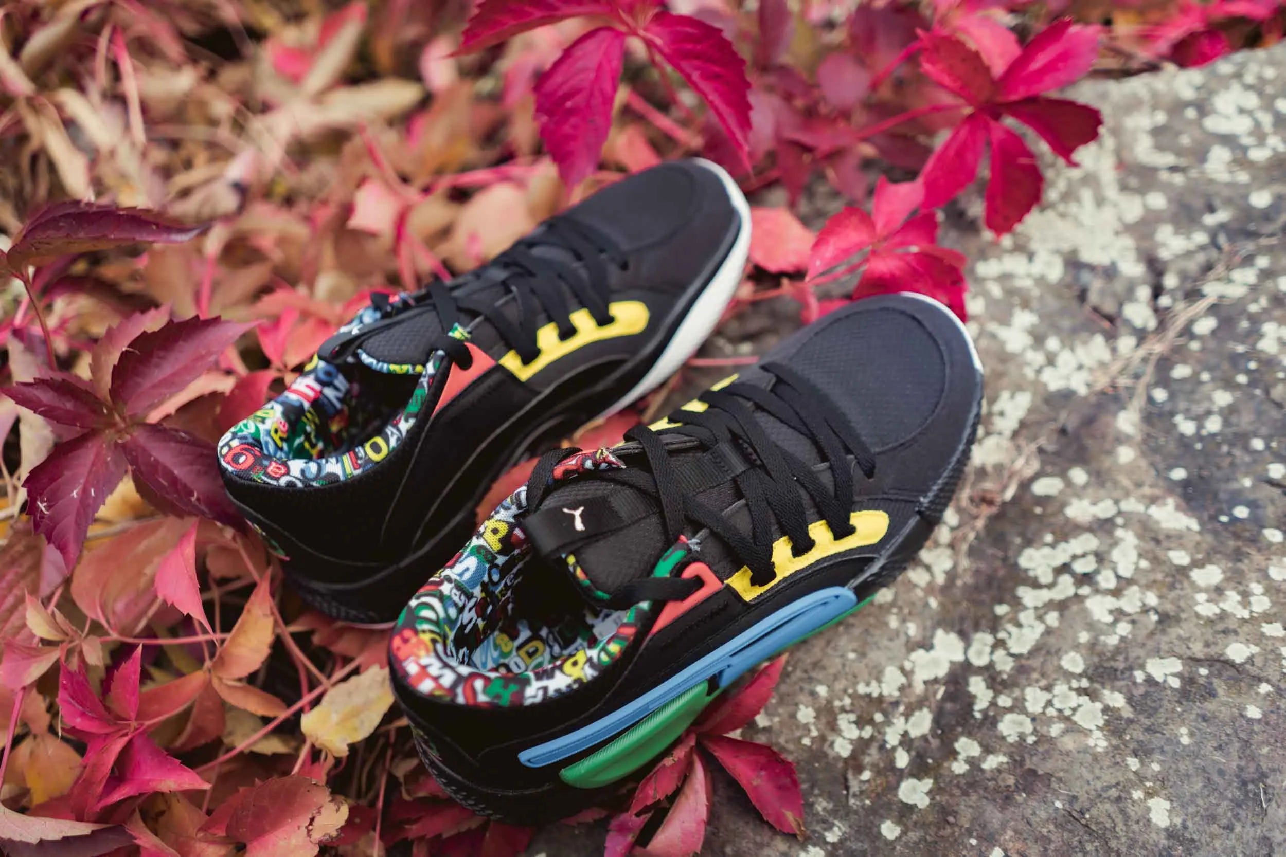 Puma Court Rider chaos prush unisex tenisky čierny 44