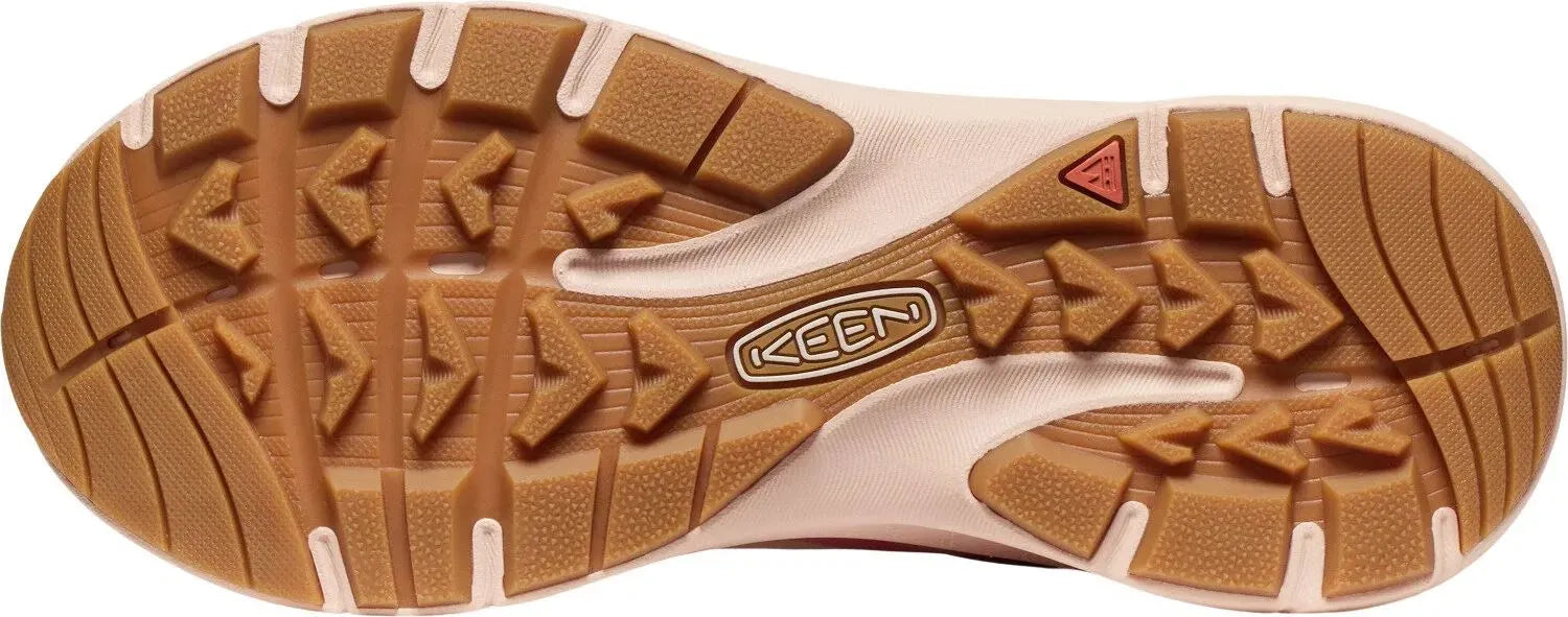 Damesschoenen Keen WMNS Leiki Mid WP Birch/Cameo Rose Wit 39