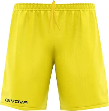 Sports shorts givova one yellow 2xl