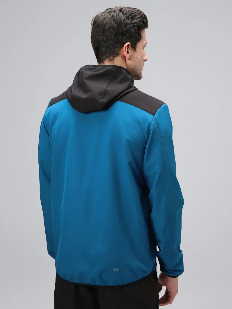 Winddichte Softshell Herenjas Loaf Ursun 2XL BLAUW/Zwart