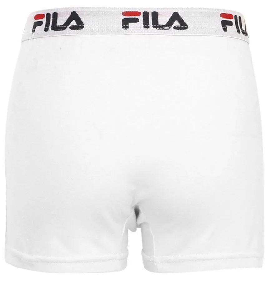 Fila Boys Boxers White 128-134 - Elastický a pohodlný