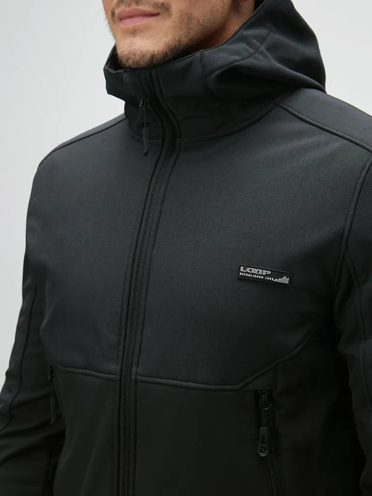 Giacca di softshell XL Lupp Black XL - Portiera e traspirante