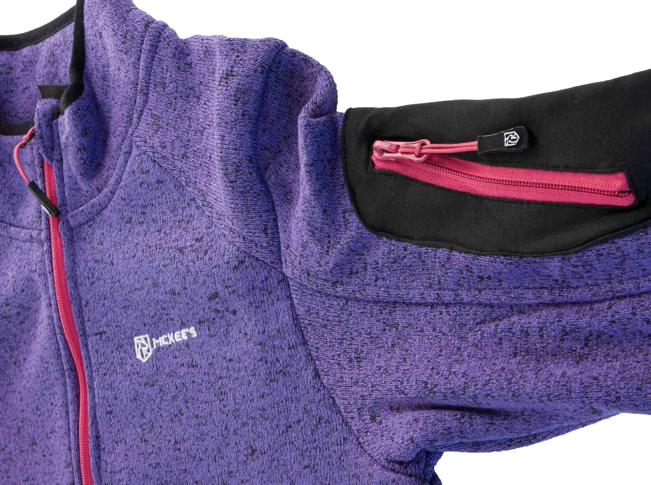 McKees Canzoi dámské mikiny fialové-melange, s