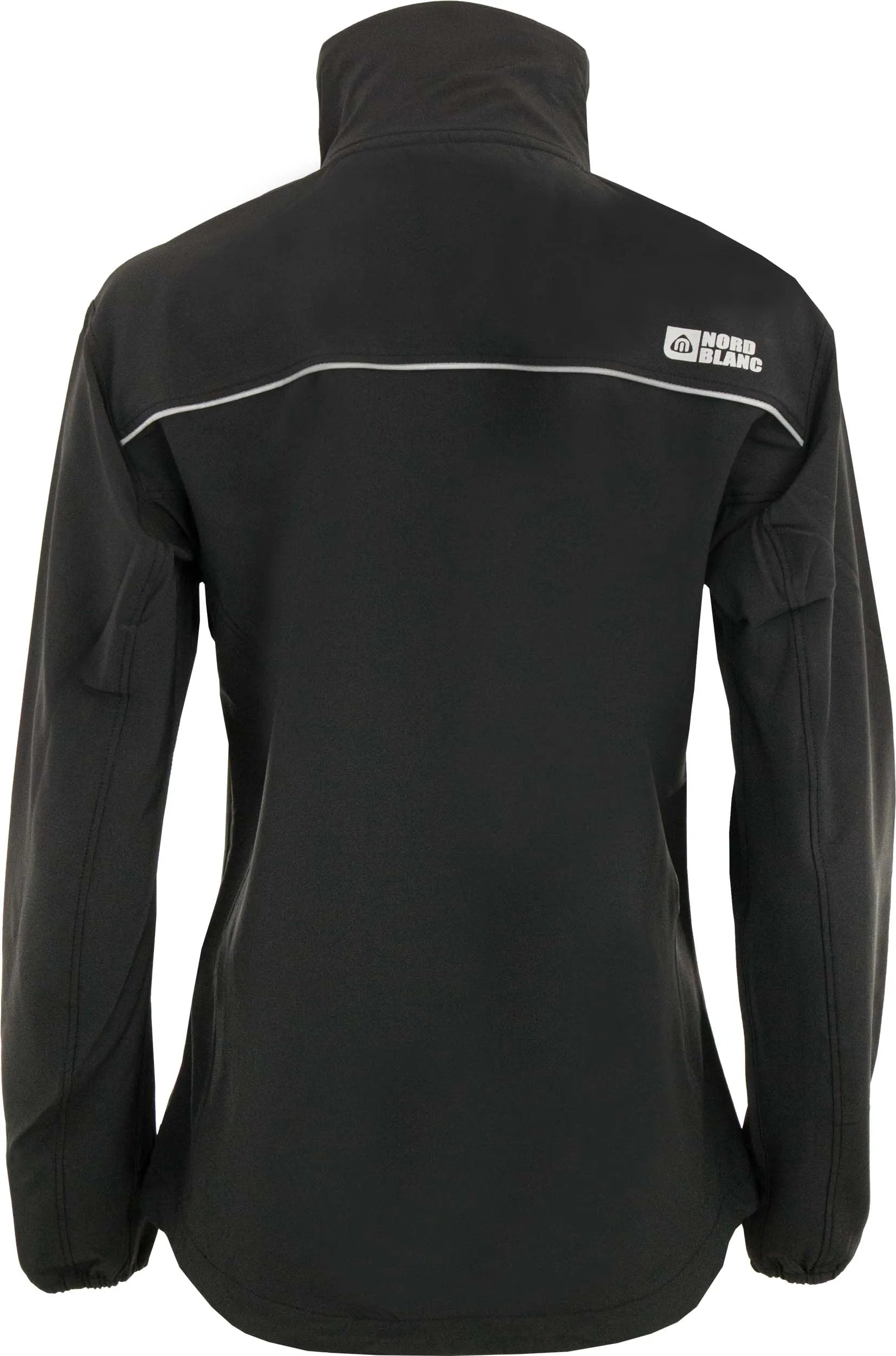 Nordblanc Dames Soft -shell Jas - Dun Zwart 38