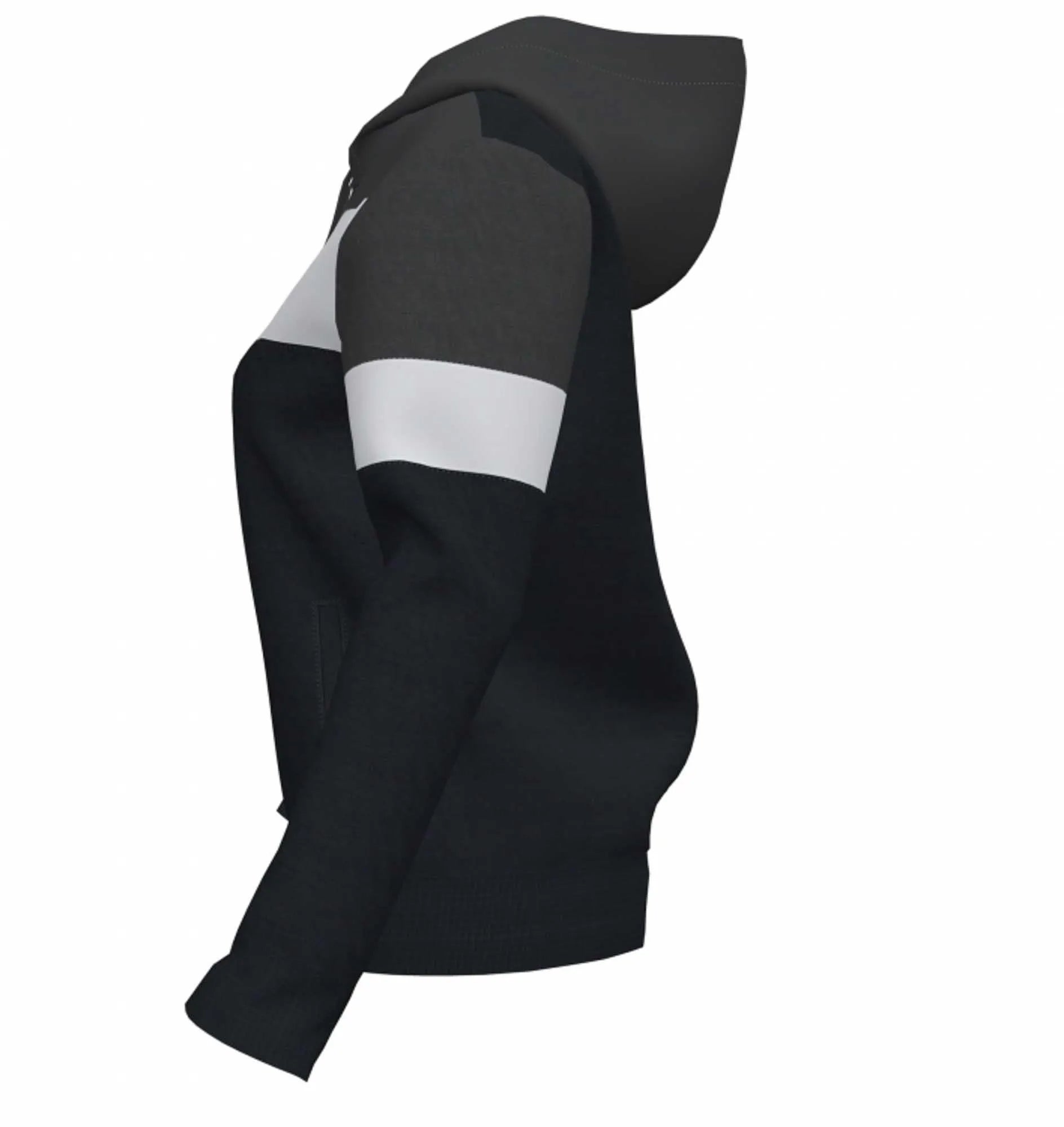 Dames Sweatshirt Joma Crew IV Hoodie Zwart-Antracietzwart S