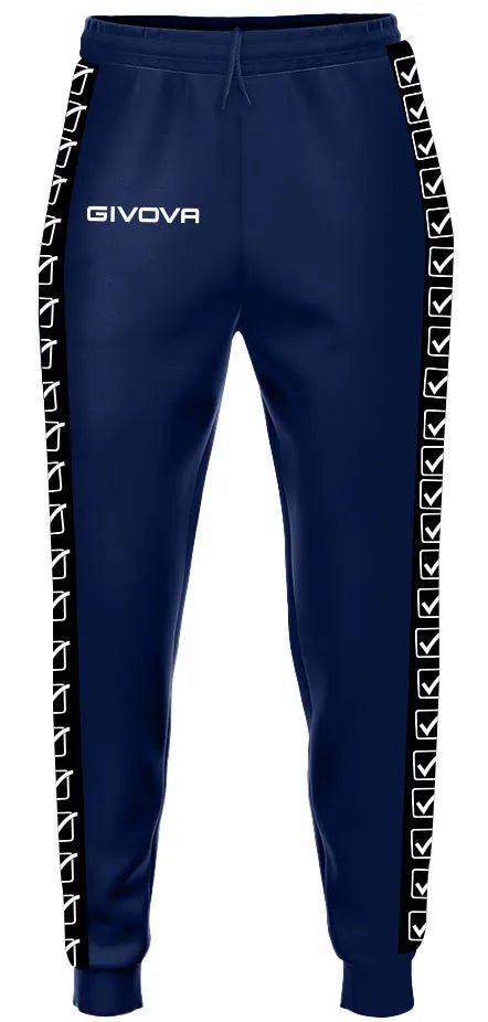 Sports pants givova college navy blue l