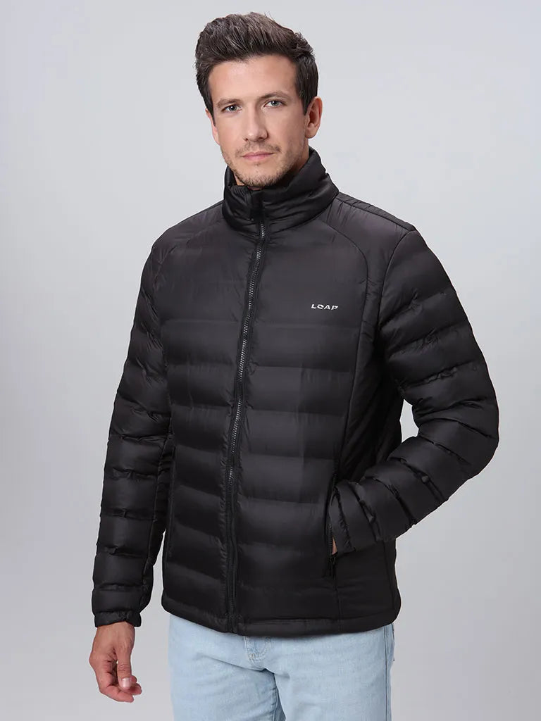 Herrenjacke loap itlar schwarz, s