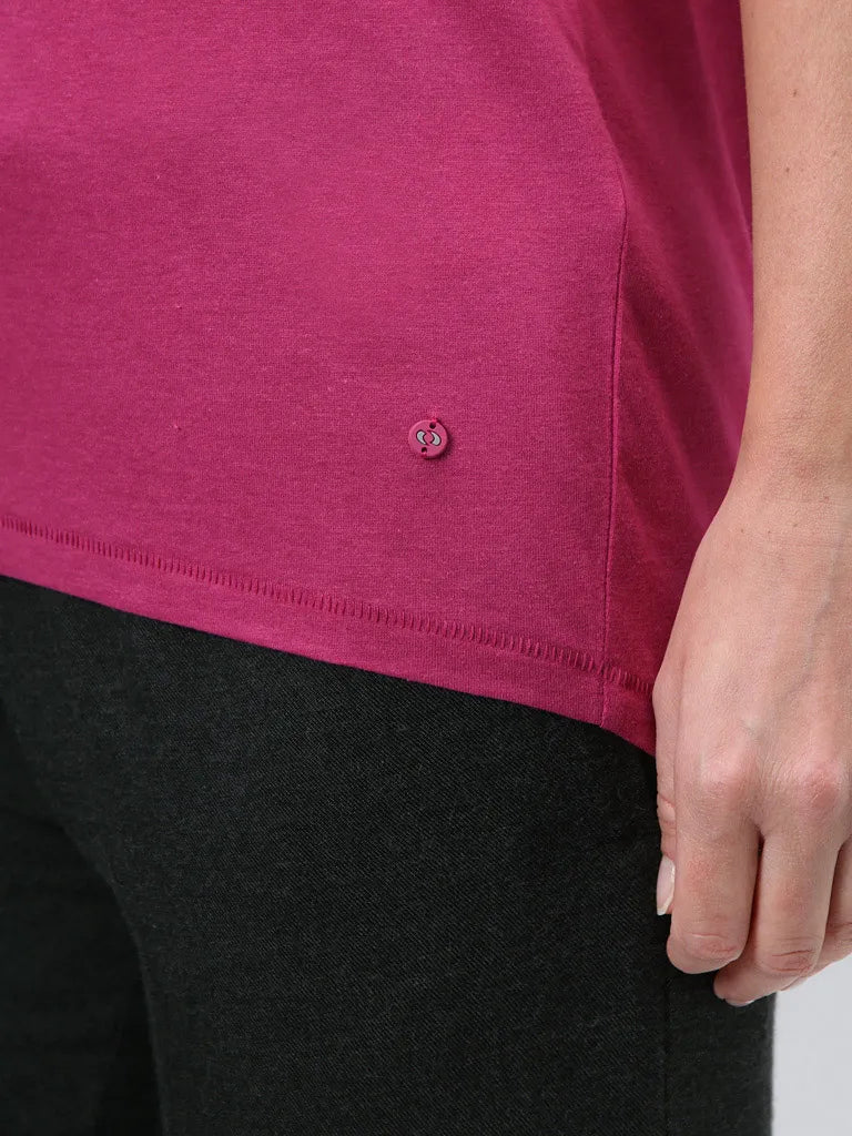 Ladies T -Shirt lobe Asika Pink M - atmungsaktiv und bequem