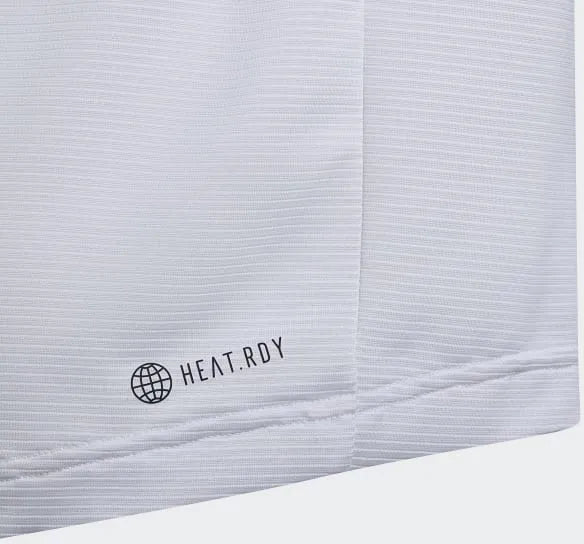 Adidas Jr Leadóg T -Shirt 140 - Cotton Solas & breathable