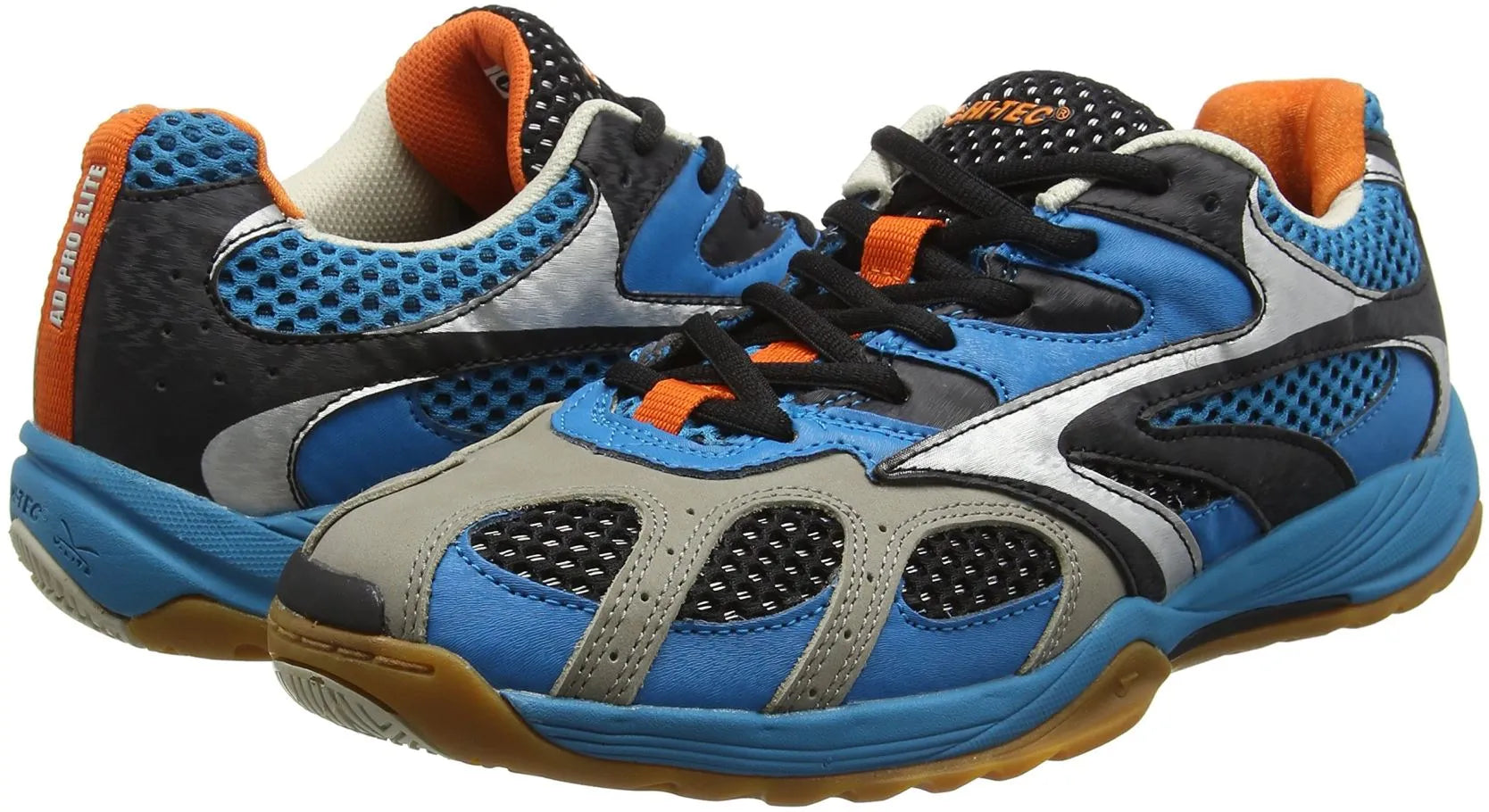 Hi-Tec Pro Elite Blue 47: Indoor Sports Shoes Men