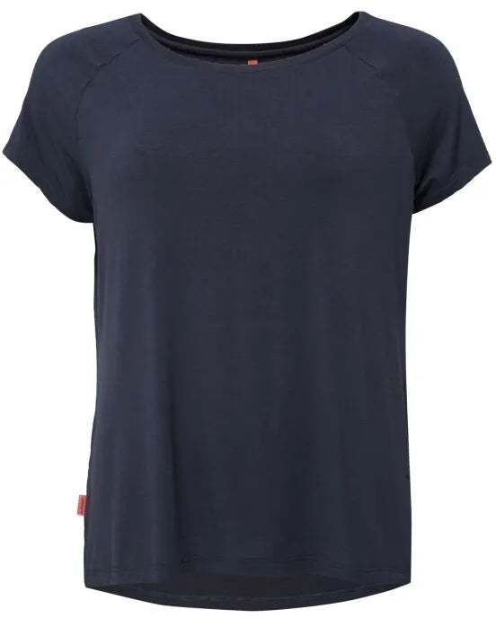 Dames t-shirt loep brulla blauw blauw l