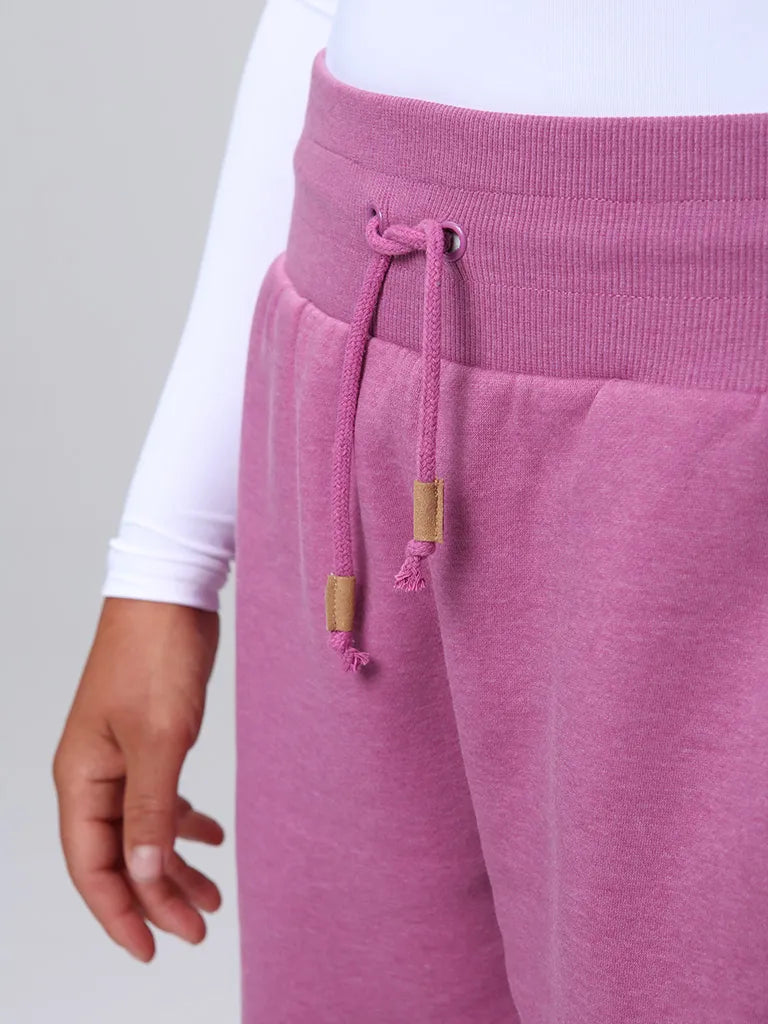 Pantaloni da jogging da donna rosa Ebdora L - morbido e traspirante