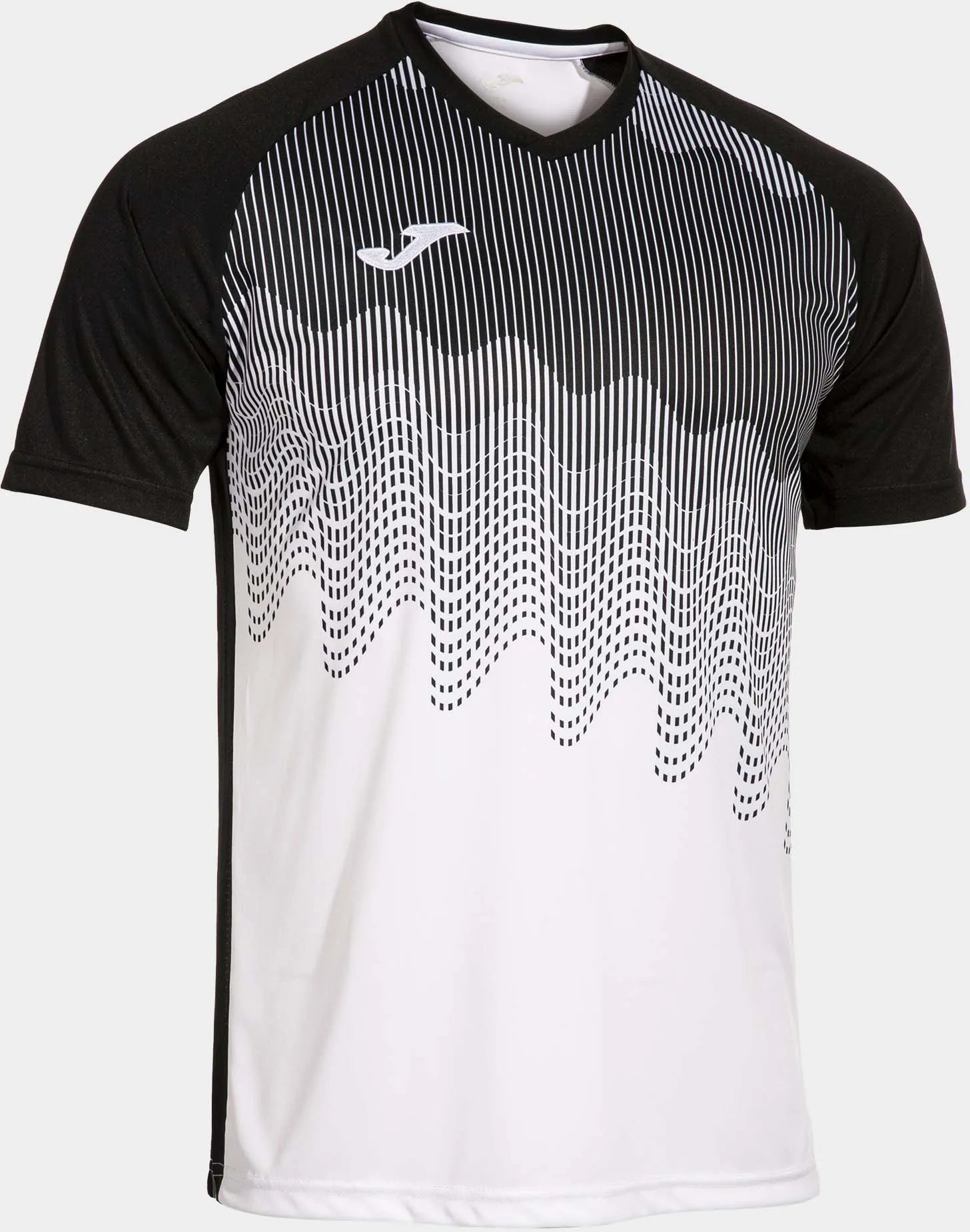 Men's joma tiger vi white-black t-shirt 3xs