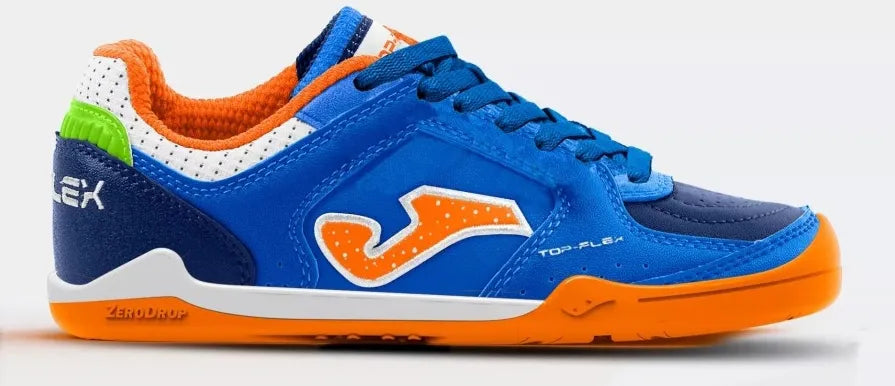 Bróga laistigh joma cosnochta barr flex jr 2504 gorm faoi dhíon 36