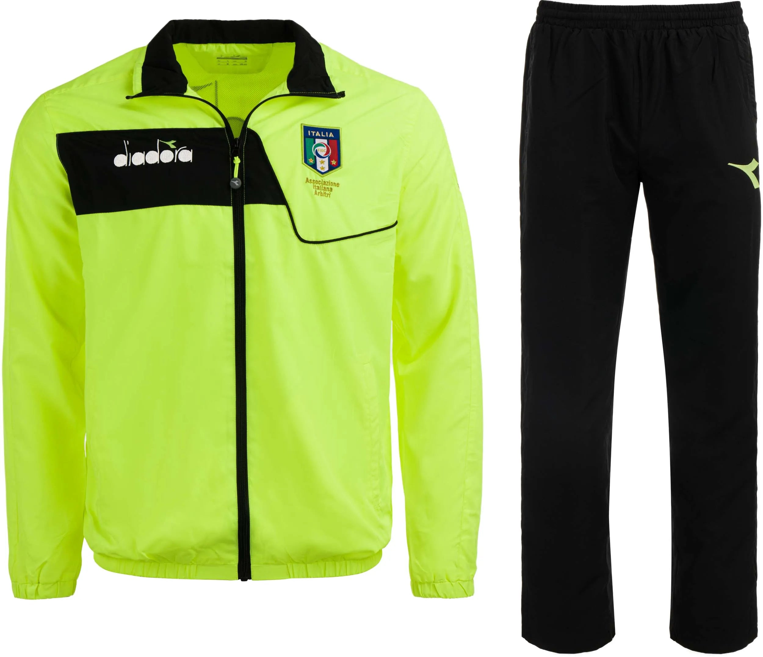 Diadora AIA Yellow Sports Kit für Männer - atmungsaktiv und nachhaltig