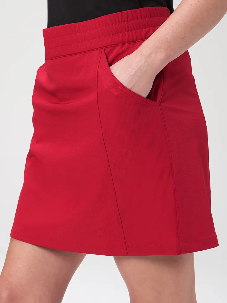 LOEP UZUKA Dámská sukně - elegantní midi měkké bavlny