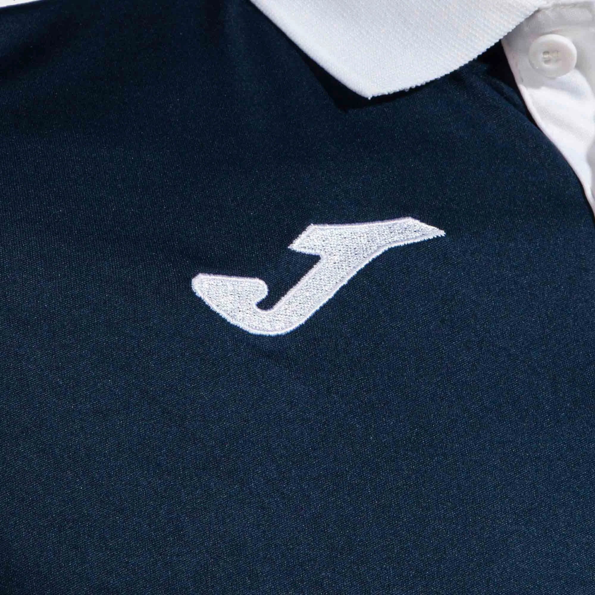 Joma Polo Championship Sports Shirt 2xs - Dark Blue/White