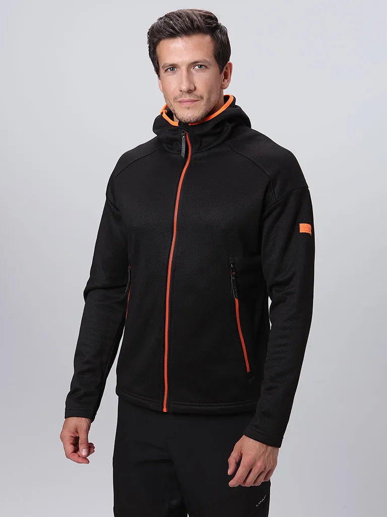 Maglione sportivo maschile loap ganor nero, s