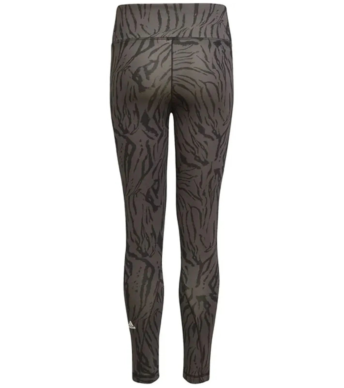 Dětské legíny adidas jr tight aop opt grey six/black/white black 140