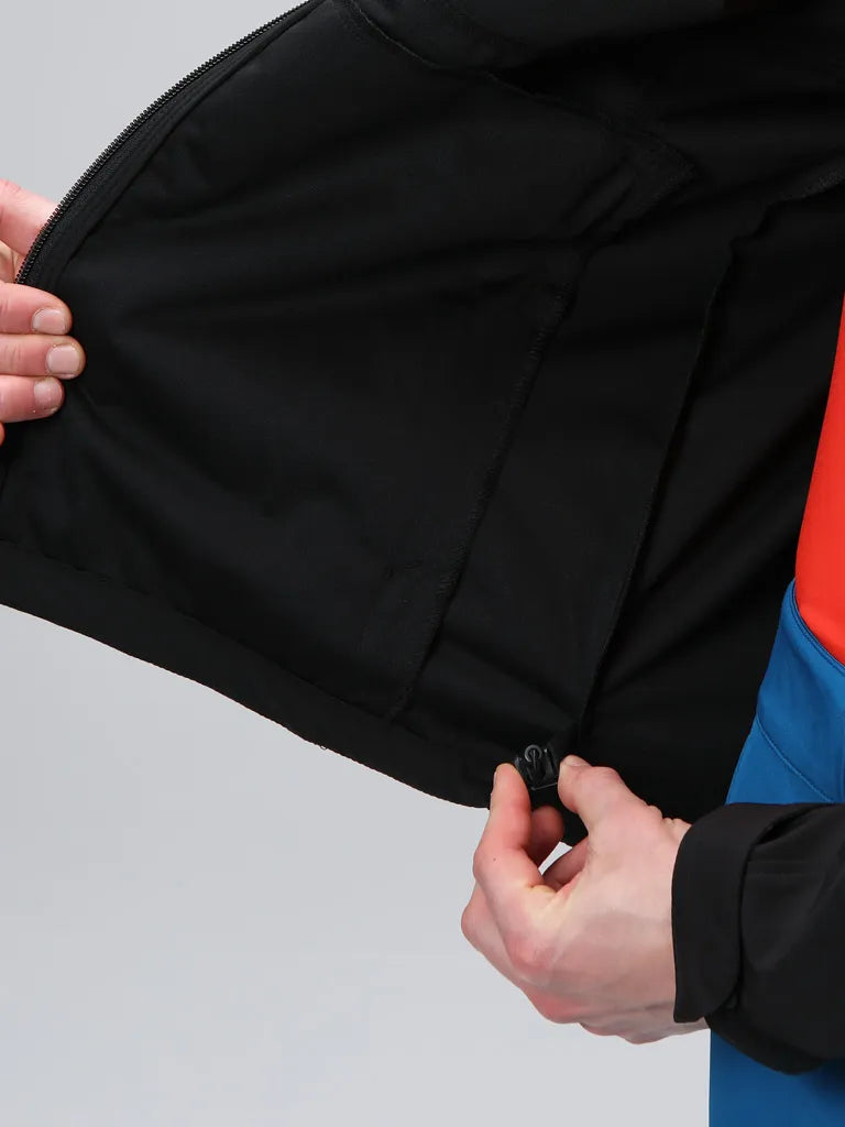 Pánska softshell bunda bochník Ladan blk m - vetrupro a priedušné