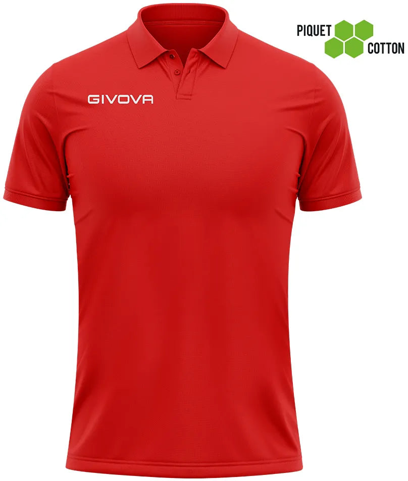 Polo Givova Polo Cotone Piquet Summer 4xl