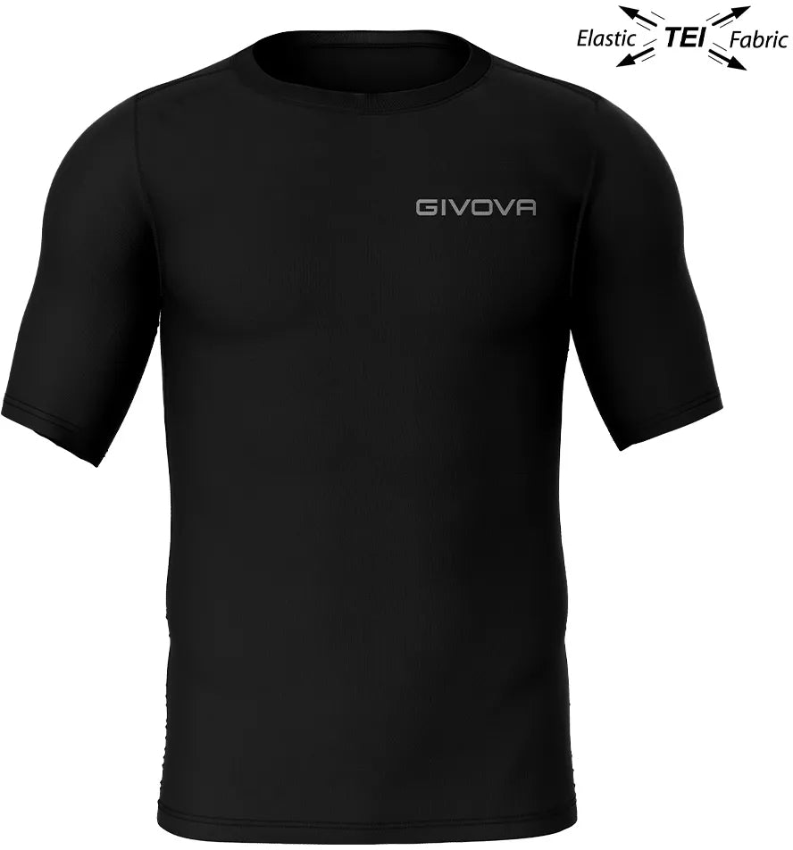 Men's sports t-shirt givova corpus 2 black 2xl