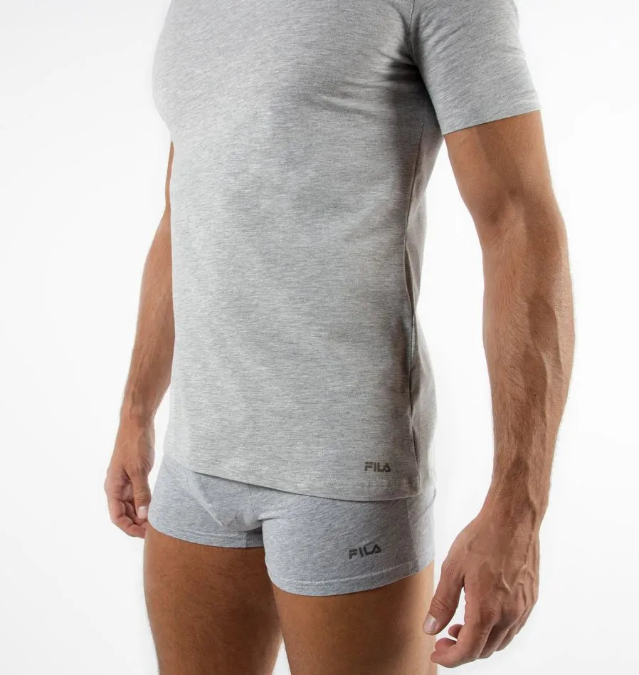 Men's t-shirt fila regular fit grey l