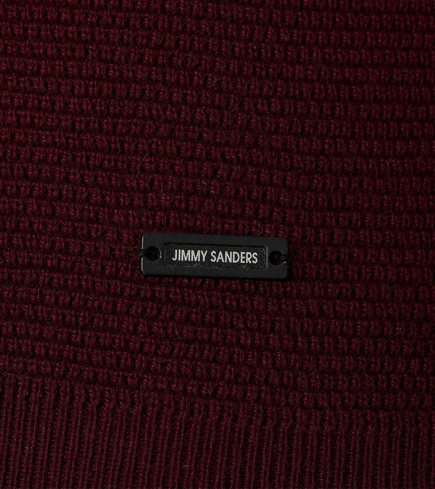 Herren-T-Shirt Jimmy Sanders stab Bordeaux Männer, s