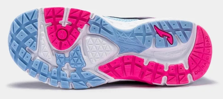 Joma Vitaly Jr 2233 Kindersneakers Navy-Fuchsia Maat 30